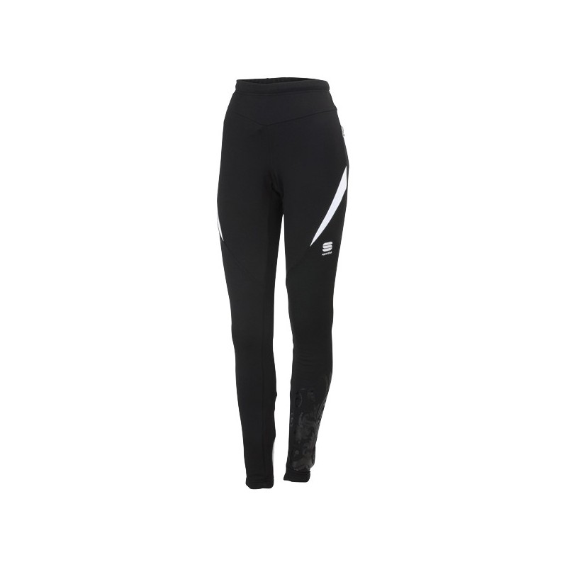 Pantalons dames, Sportful Dolomiti TDT XP Tight noir-blanc Pantalons dames, Sportful Dolomiti TDT XP Tight noir-blanc